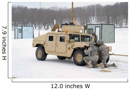Us Soldiers Take Cover Wall Decal