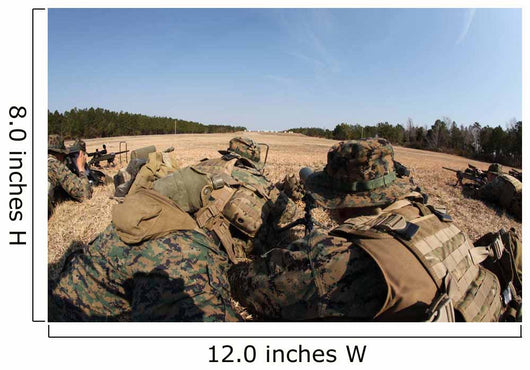 Us Marines Participate Known Wall Decal