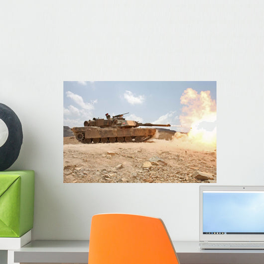 Marines Bombard through Live Wall Decal Design 2