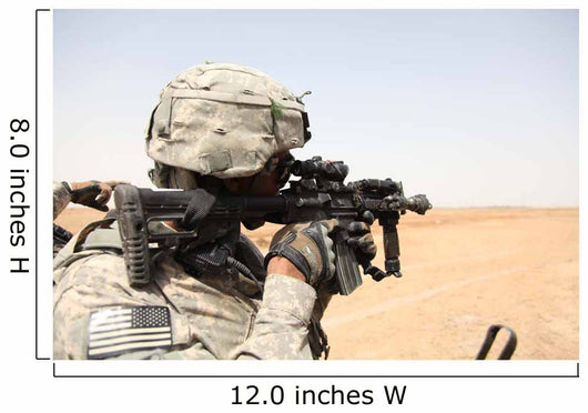Us Army Soldier Scans Wall Decal Design 1