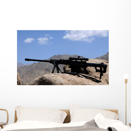 Barrett 50-caliber M107 Sniper Wall Decal