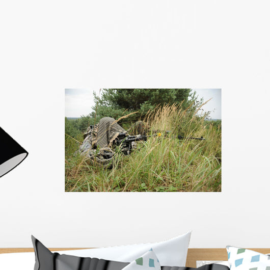 Us Army Soldier and Wall Decal