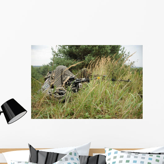 Us Army Soldier and Wall Decal
