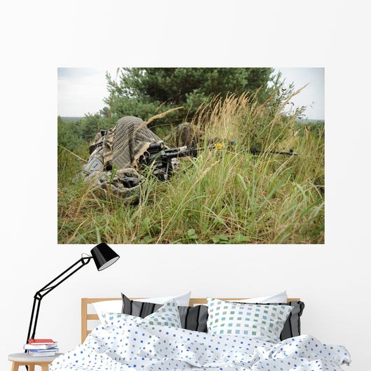 Us Army Soldier and Wall Decal