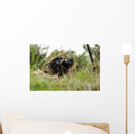 German Bundeswehr Soldier Camouflages Wall Decal