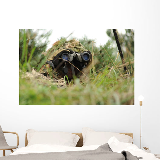 German Bundeswehr Soldier Camouflages Wall Decal