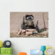 Us Marine Sniper Observes Wall Decal