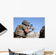 Us Marine Looks through Wall Decal Design 1