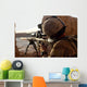 Us Marine Looks through Wall Decal Design 2
