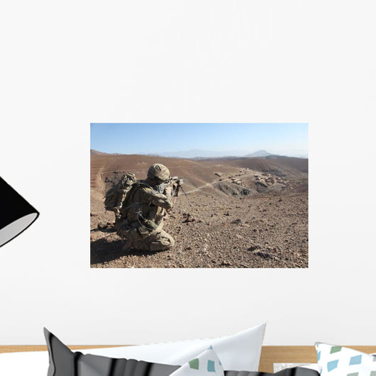 Us Army Soldier Provides Wall Decal Design 1