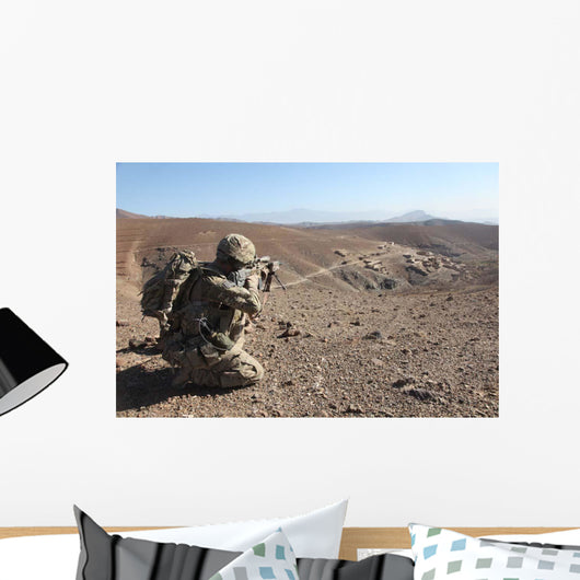 Us Army Soldier Provides Wall Decal Design 1