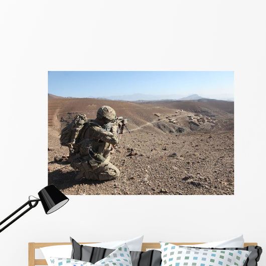 Us Army Soldier Provides Wall Decal Design 1