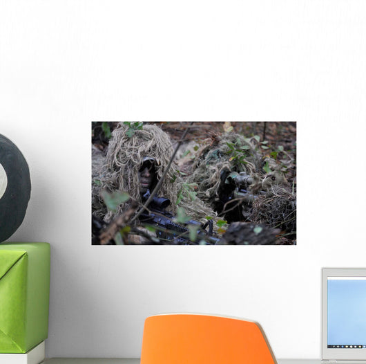 Sniper Team Spotter and Wall Decal