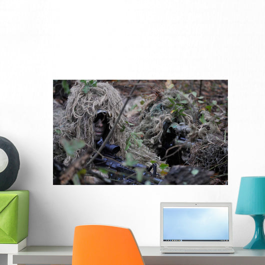 Sniper Team Spotter and Wall Decal