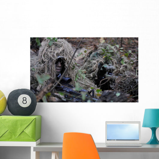 Sniper Team Spotter and Wall Decal