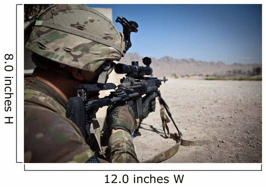 Us Army Sniper Pulls Wall Decal