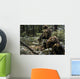 Marine Sniper Team Wearing Wall Decal