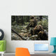 Marine Sniper Team Wearing Wall Decal