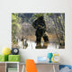 Sniper Dressed Ghillie Suit Wall Decal