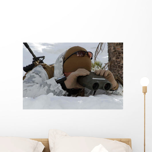 Scout Sniper Watches to Wall Decal