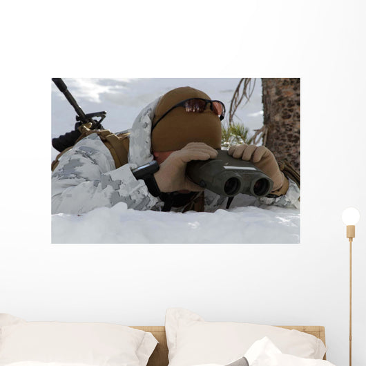 Scout Sniper Watches to Wall Decal