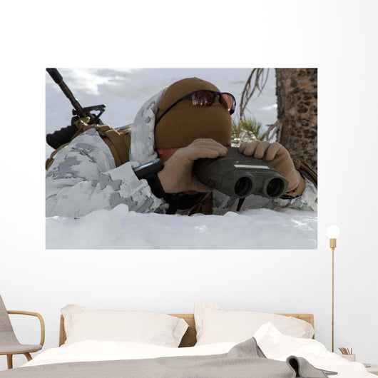 Scout Sniper Watches to Wall Decal