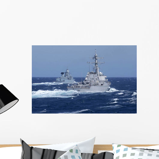 Uss Carney Practices Diversion Wall Decal