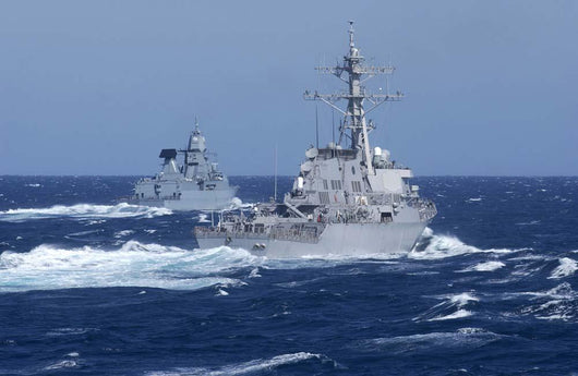 Uss Carney Practices Diversion Wall Decal