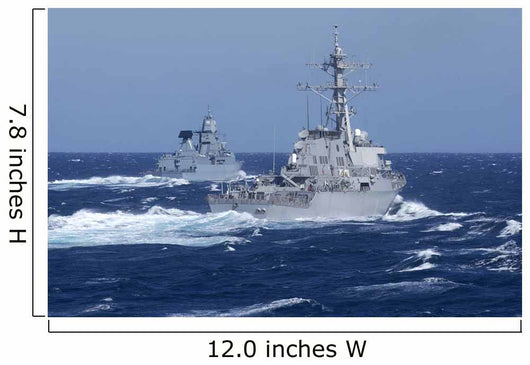 Uss Carney Practices Diversion Wall Decal