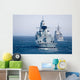 German Frigate Ffg Hessen Wall Decal