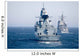 German Frigate Ffg Hessen Wall Decal