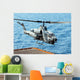 Ah-1w Super Cobra Helicopter Wall Decal Design 2