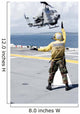 Airman Directs Ah-1w Super Wall Decal