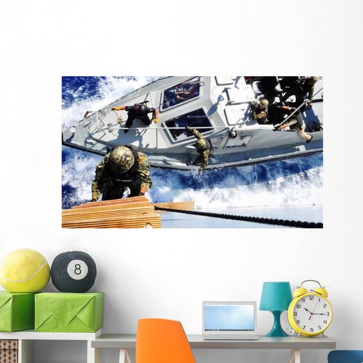 Members Mexican Navy Approach Wall Decal