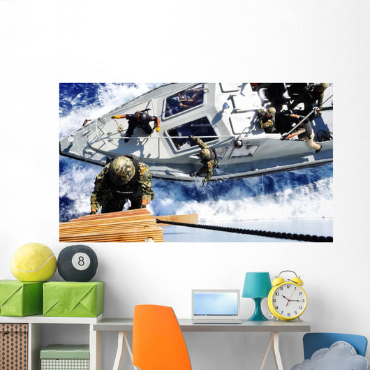 Members Mexican Navy Approach Wall Decal