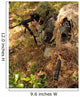 Sharpshooters Sneak through Forest Wall Decal