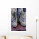 Dog Tags Hang from Wall Decal