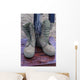 Dog Tags Hang from Wall Decal