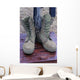 Dog Tags Hang from Wall Decal
