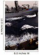 Underway Replenishment between Uss Wall Decal Design 2