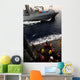 Underway Replenishment between Uss Wall Decal Design 1