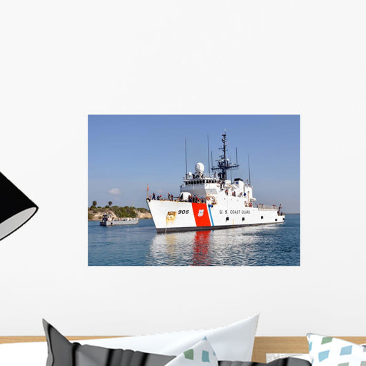 Us Coast Guard Cutter Wall Decal Design 2