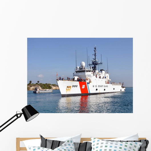 Us Coast Guard Cutter Wall Decal Design 2