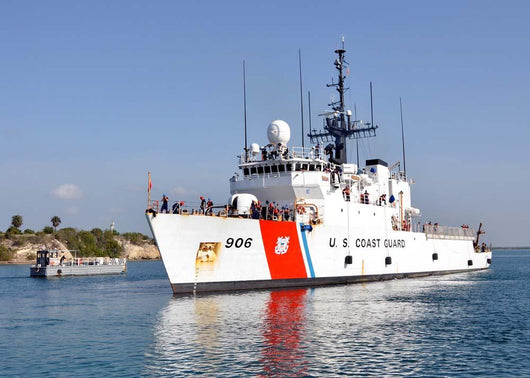 Us Coast Guard Cutter Wall Decal Design 2