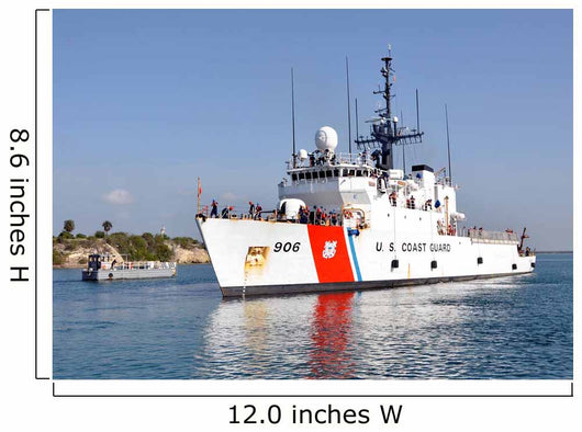 Us Coast Guard Cutter Wall Decal Design 2