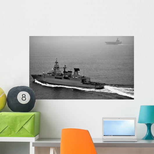 German Navy Frigate Fgs Wall Decal Design 2