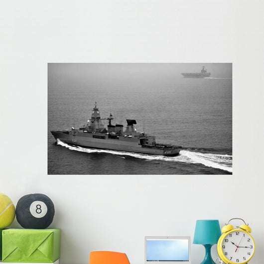 German Navy Frigate Fgs Wall Decal Design 2