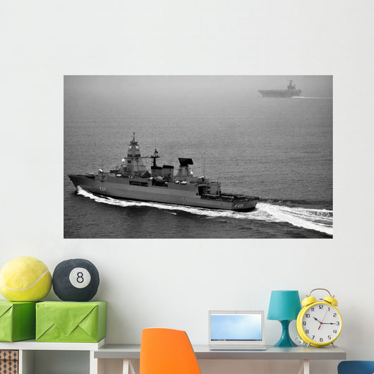 German Navy Frigate Fgs Wall Decal Design 2