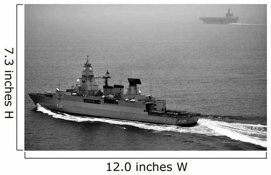 German Navy Frigate Fgs Wall Decal Design 2