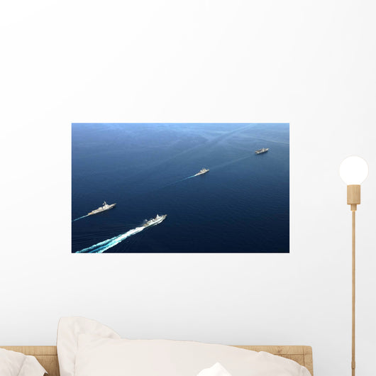 German Navy Frigate Fgs Wall Decal Design 1